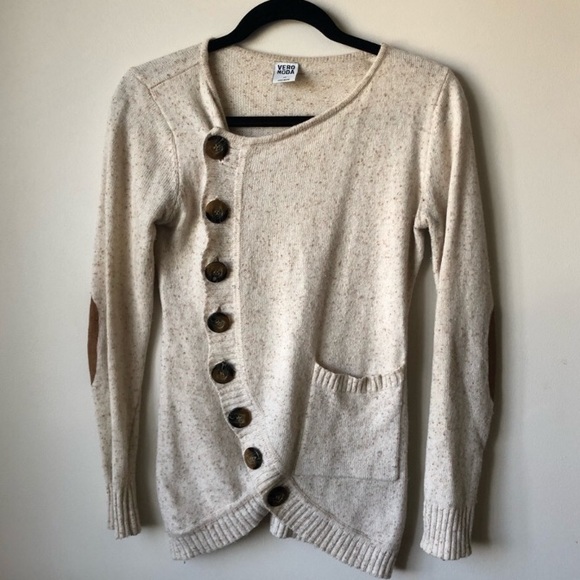 3/30$ Helbow patched cardigan - Picture 1 of 6